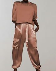 Finlee - Silky Soft Cargo Lounge Set