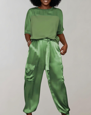 Finley - Silky Soft Cargo Lounge Set