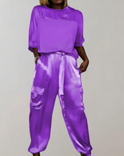 Finley - Silky Soft Cargo Lounge Set