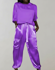 Finlee - Silky Soft Cargo Lounge Set