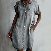 Helen | Button-Down Shirt Dress