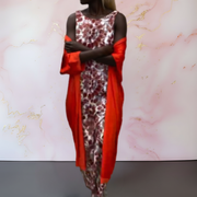 Melany™ | Elegant Dress with Cardigan