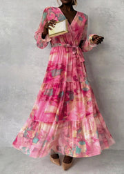 Meli | Wrap Dress with Floral Print