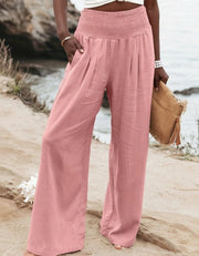Ubud - High waist cotton pants