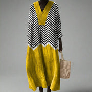 Julianna - Elegant Geometric Dress