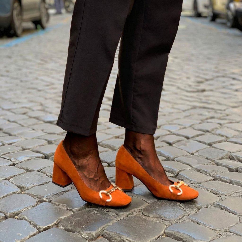 Brinlee™ | Gold Accent Pumps