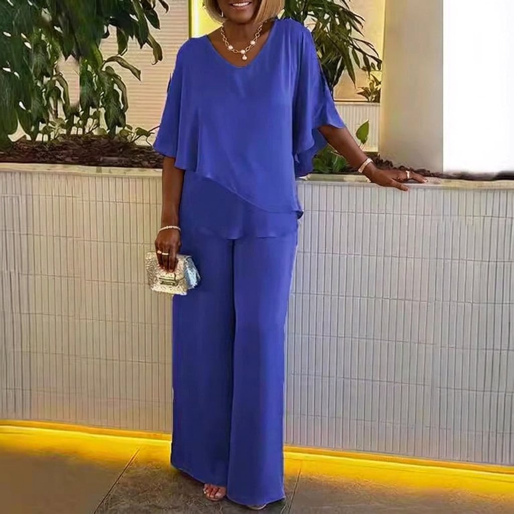 Martha - Comfortable set with wide legs