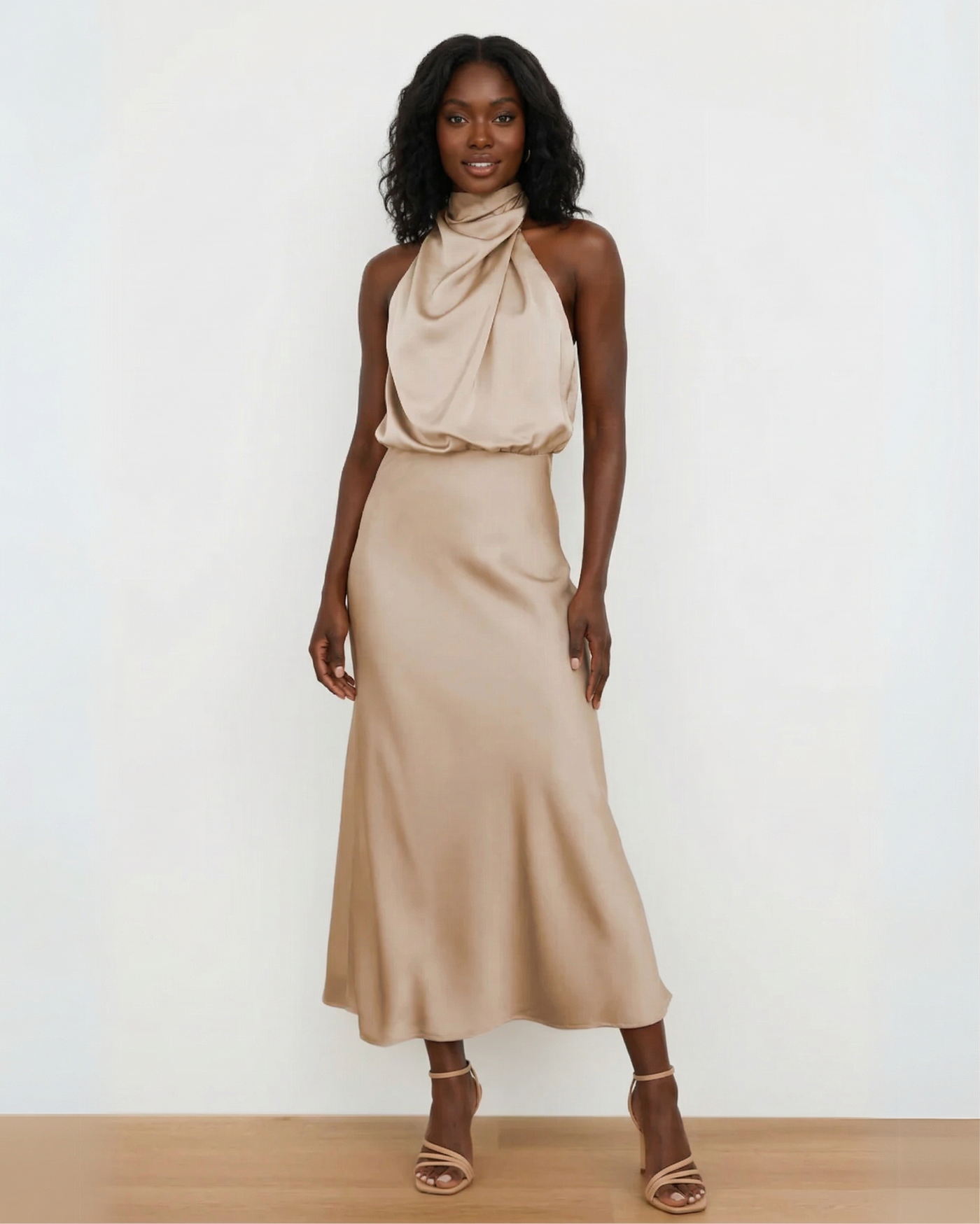 Quentin | Sahara Draped Dress