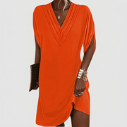 Alysa™ Elegant Dress with Half Sleeves
