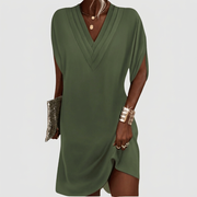 Alysa™ Elegant Dress with Half Sleeves