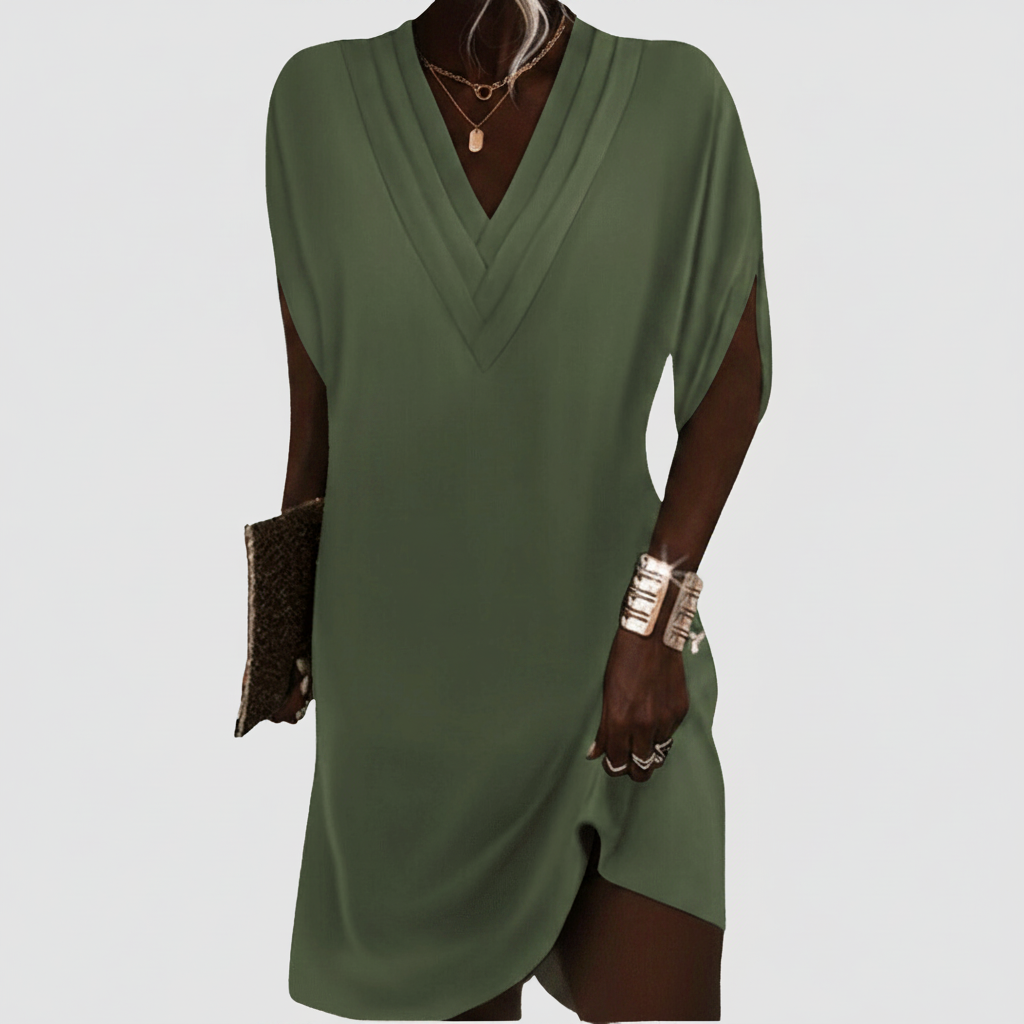 Alyssa™ Elegant Dress with Half Sleeves