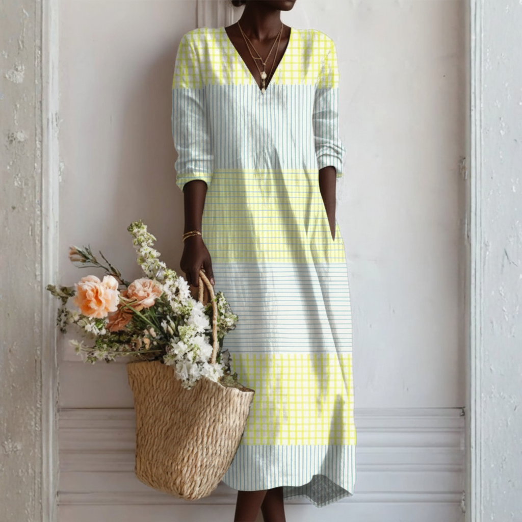 Olivia™ - Crisp Linen Dress