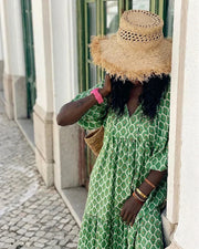 Fluer | Bohemian Maxi Dress