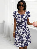 Francesca | Elegant Comfort Ruffle Dress
