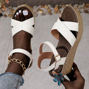 Daphnie | Wedge Sandals