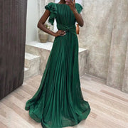 Rory | Pleated Evening Dress