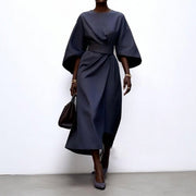 Eldra™ | Maxi Dress with Batwing Sleeves