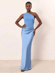 Sophia | Maxi Dress with a Guilt in Satin