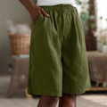ZYLAH – LINEN COMFORT RELAXED SHORTS