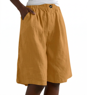 ZYLAH – LINEN COMFORT RELAXED SHORTS