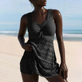 Grace™ | Ruched Tankini Swim Dress