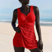 Grace™ | Ruched Tankini Swim Dress