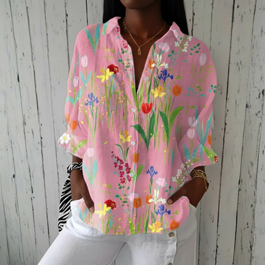 Clara™ | Spring Garden Blouse