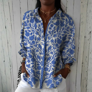Isabelle™ | Blue Garden Blouse