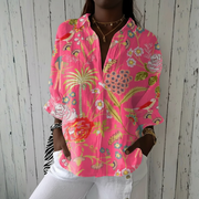 Chloe™ | Tropical Blossom Blouse