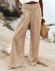 Ubud - High waist cotton pants