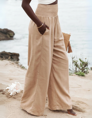 Ubud - High waist cotton pants