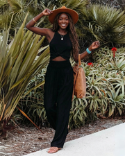 Ubud - High waist cotton pants