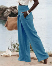 Ubud - High waist cotton pants