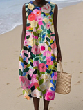 Ava™ Floral Midi Dress
