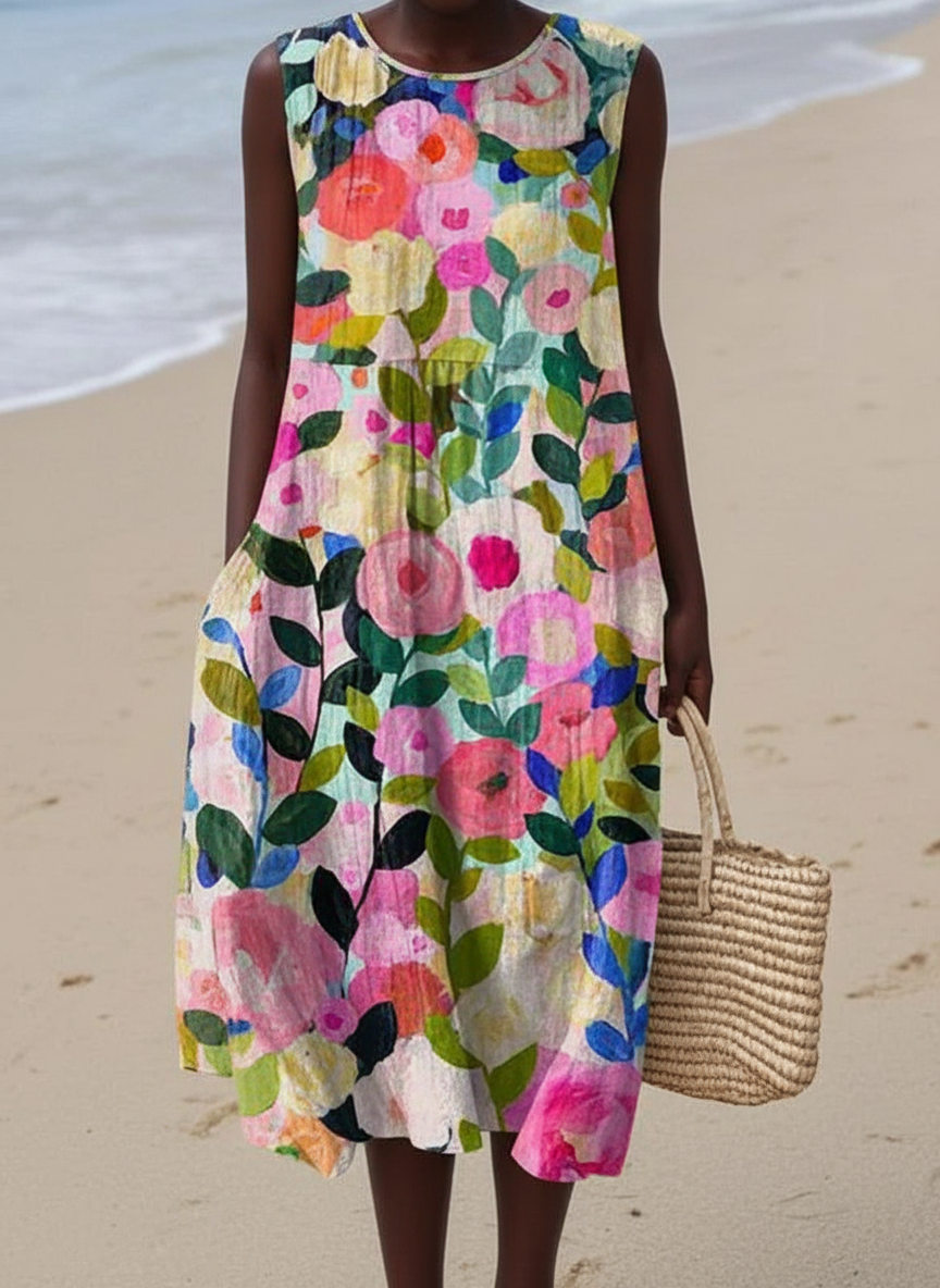 Ava™ Florel Midi Dress