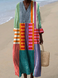 Reto Dress with Geometric Print for Women