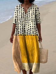 Jocelynn - Patterned Summer Dress