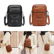 Vellana - Vintage Leather Crossbody Bag