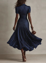 Florence | Vintage Elegant Chiffon Maxi Dress