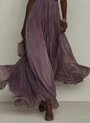 Ashley | Vintage Elegant Chiffon Maxi Dress