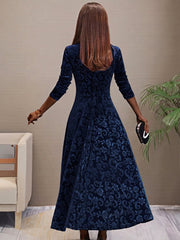 Denice | Velvet Elegant Dress