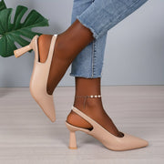 Sophia | Elegant Slingback Heels
