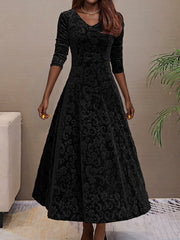 Denice | Velvet Elegant Dress