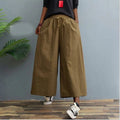 AMELINA – PLEATED LINEN COMFORT FIT PANTS