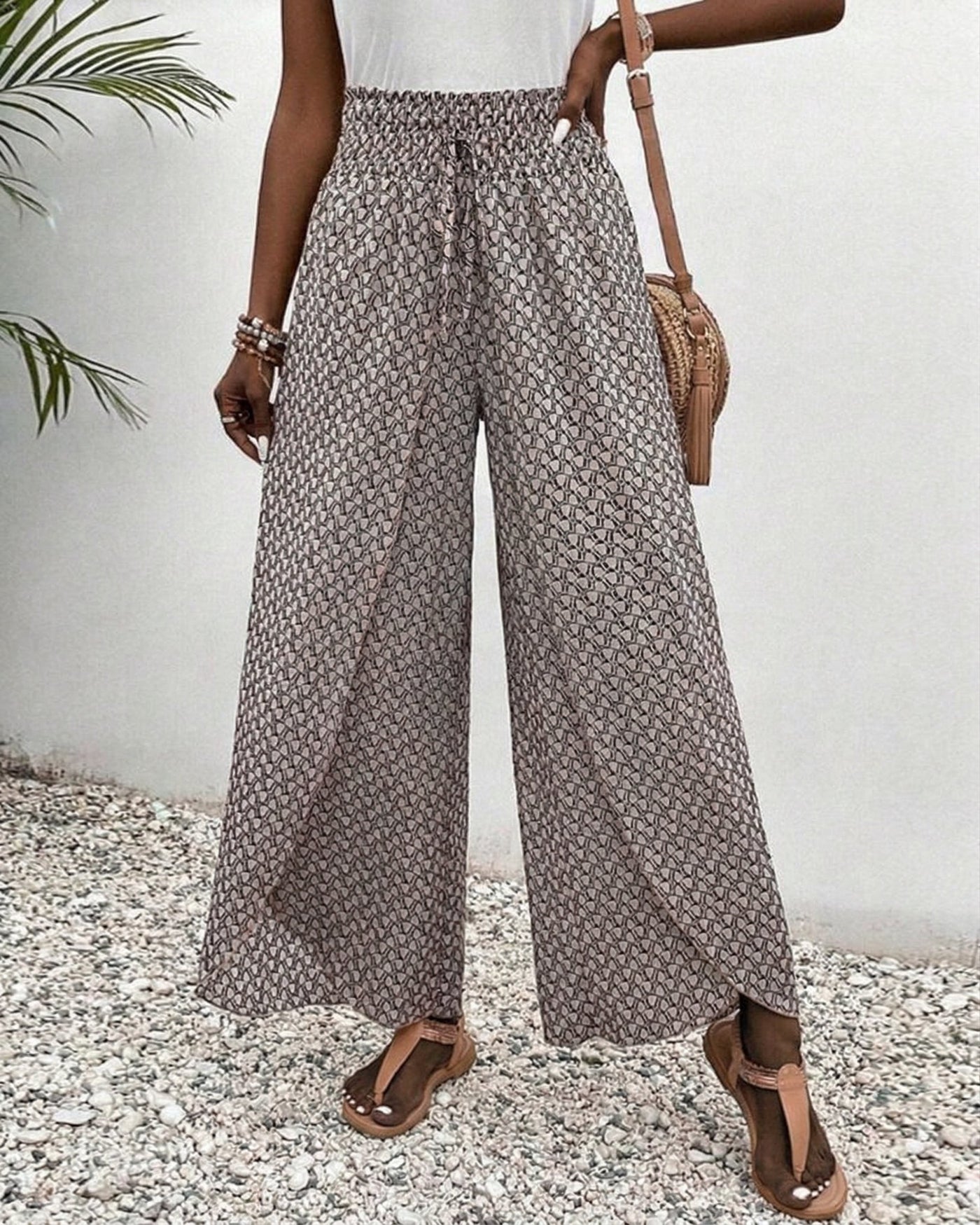 LUNARA™ - WOMEN'S WIDE-LEG TROUSERS