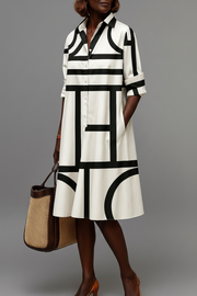 Elly™ | Stylish Midi Dress