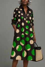 Naomi™ | Elegant Midi Dress