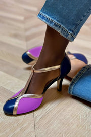 T-STRAP HEELS