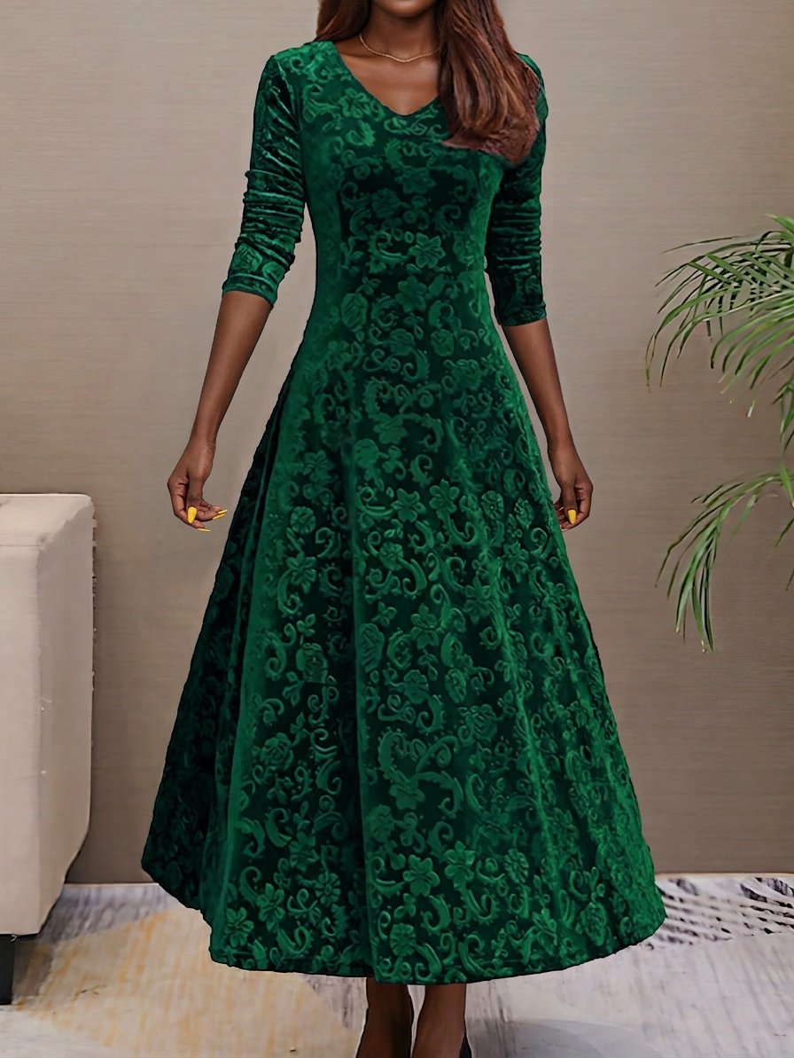 Denice | Velvet Elegant Dress