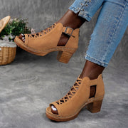 Nessa | Lattice-Heel Sandals
